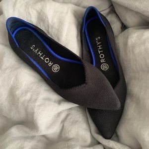 Rothy’s 8.5 Black Point Flats